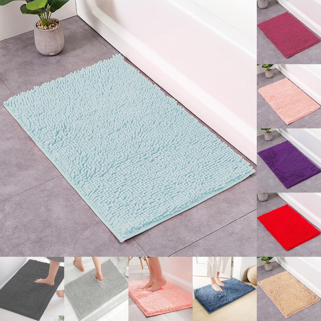Koupelnová chenilová předložka Koberec Psí rohožky Absorpční Protiskluzové Koupelnové předložky Sprcha