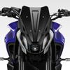 YADISI MT07 Accesorii pentru motociclete Modificare parbriz negru Deflector protector de parbriz pentru Yamaha MT07 2021 MT-07
