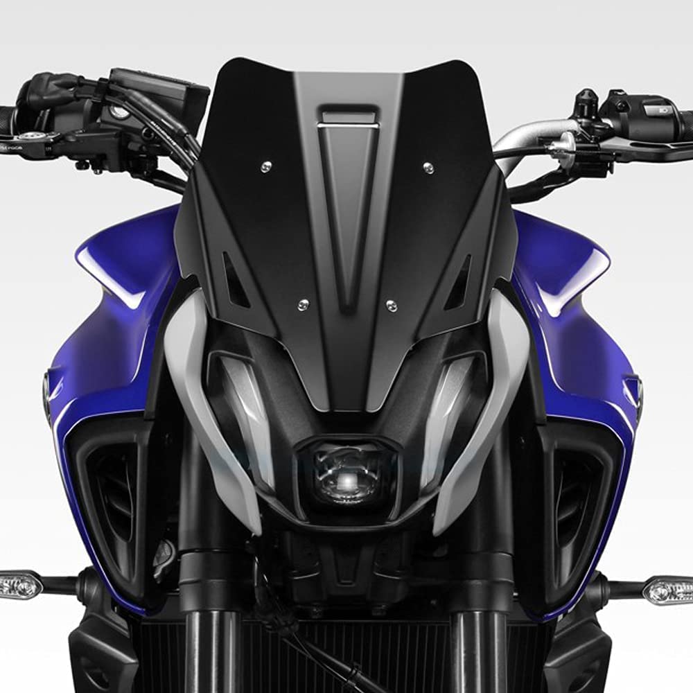 YADISI MT07 Motorcycle Accessories Modification Black Windshield Windscreen Protector Deflector For Yamaha MT07 2021 MT-07