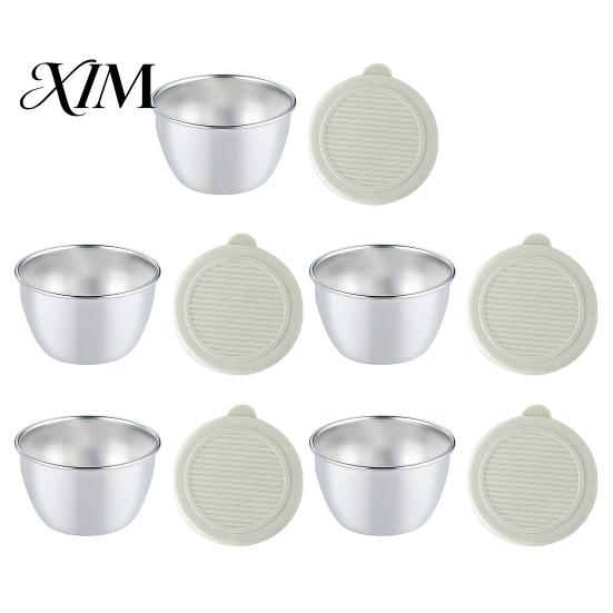 Small Metal Food Storage for Baby Stainless Steel Sauce Cup with Silicone Lid, Reusable Leakproof Dip Cups Bento Box Condiment Container, Dipping Bowl