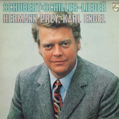 LP Record HERMANN PREY , KARL ENGEL - Schubert / Schiller Song Collection X7853 PHILIPS Japan Classical Used