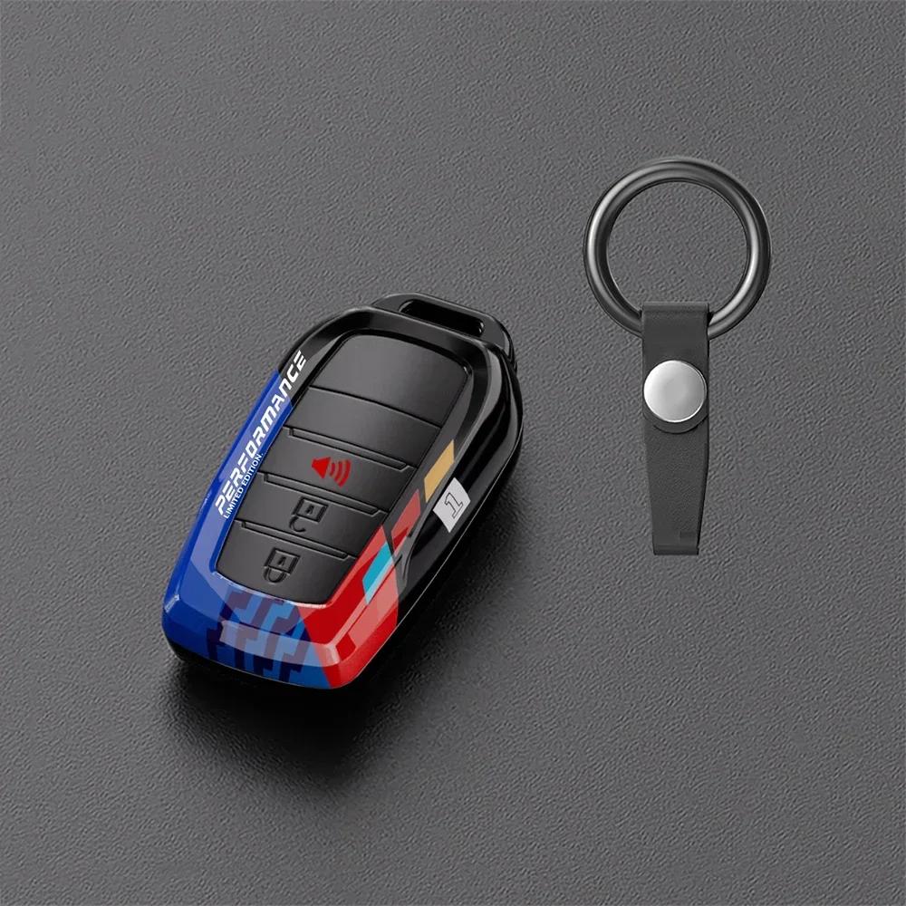 gztcv2 Car Key Case Cover Shell For Toyota Land Cruiser 200 300 Prado Crown TLK 200 Yaris Cross Hilux Innova Fortuner Camry 55