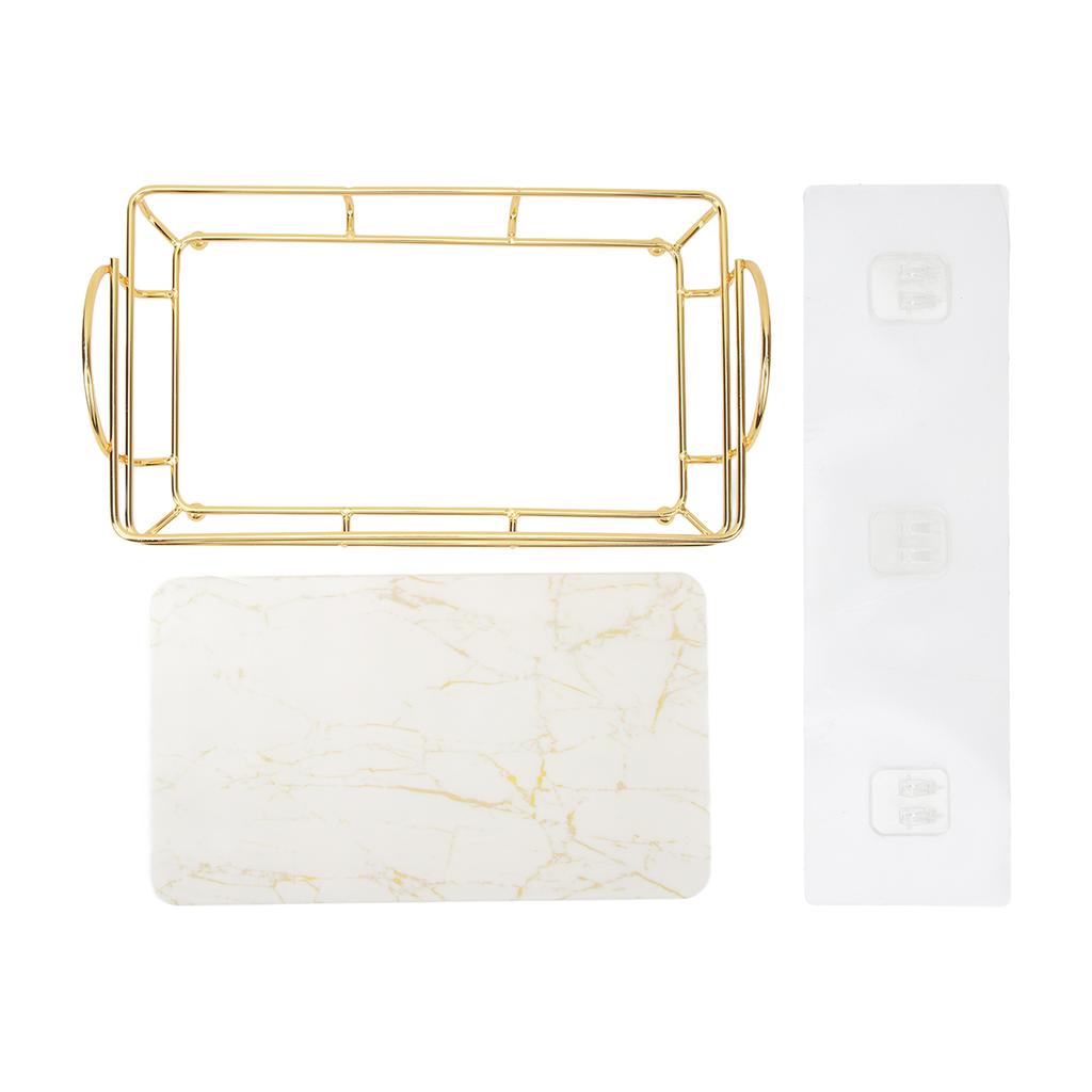 Countertop Organizer Cosmetics Storage Shelf Rack Home Decoration for Bathroom Bedroom