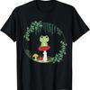 Cottagecore Aesthetic Kawaii Frog Goblincore Cute Mushroom T Shirt