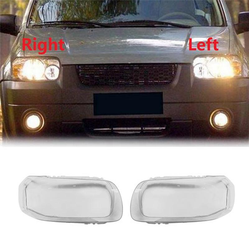 1 Piece Car Headlight Shell Lamp Shade Transparent Lens Cover Headlight Cover Right For Ford Kuga 2005 2006 2007-M53K