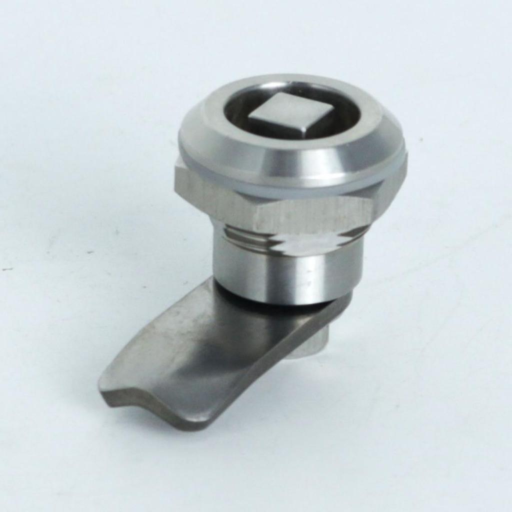 Mini Stainless Steel Square Key Quarter Turn Lock IP65 16x14 Panel Cutout Latch for Automation Enclosure