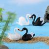Decorative Duck Bird Figurine Miniature Collection 10Pcs Potted Plant Ornaments Garden Accessories Creative Desk Decors
