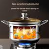 Jin Saozi Multifunktionale Suppen-Dampfgarer-Topf