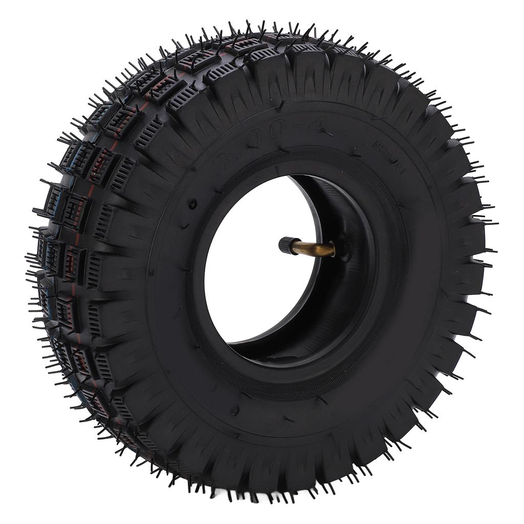 Scooter Tire Tube 3.00‑4 Outer Tire Inner Tube Set with Bent Valve for Electric Scooter Replacment