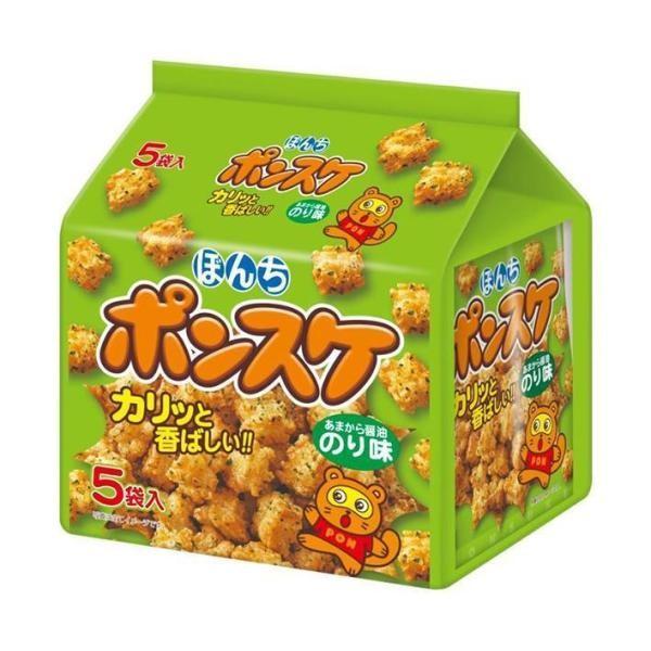 Japan Bonchi Ponsuke Seaweed Flavor 1 bag (5 packs)