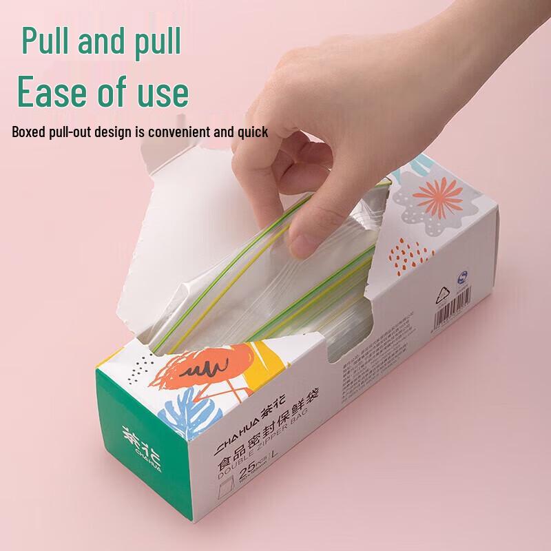 Camellia Food Grade Refrigerator Storage Bags