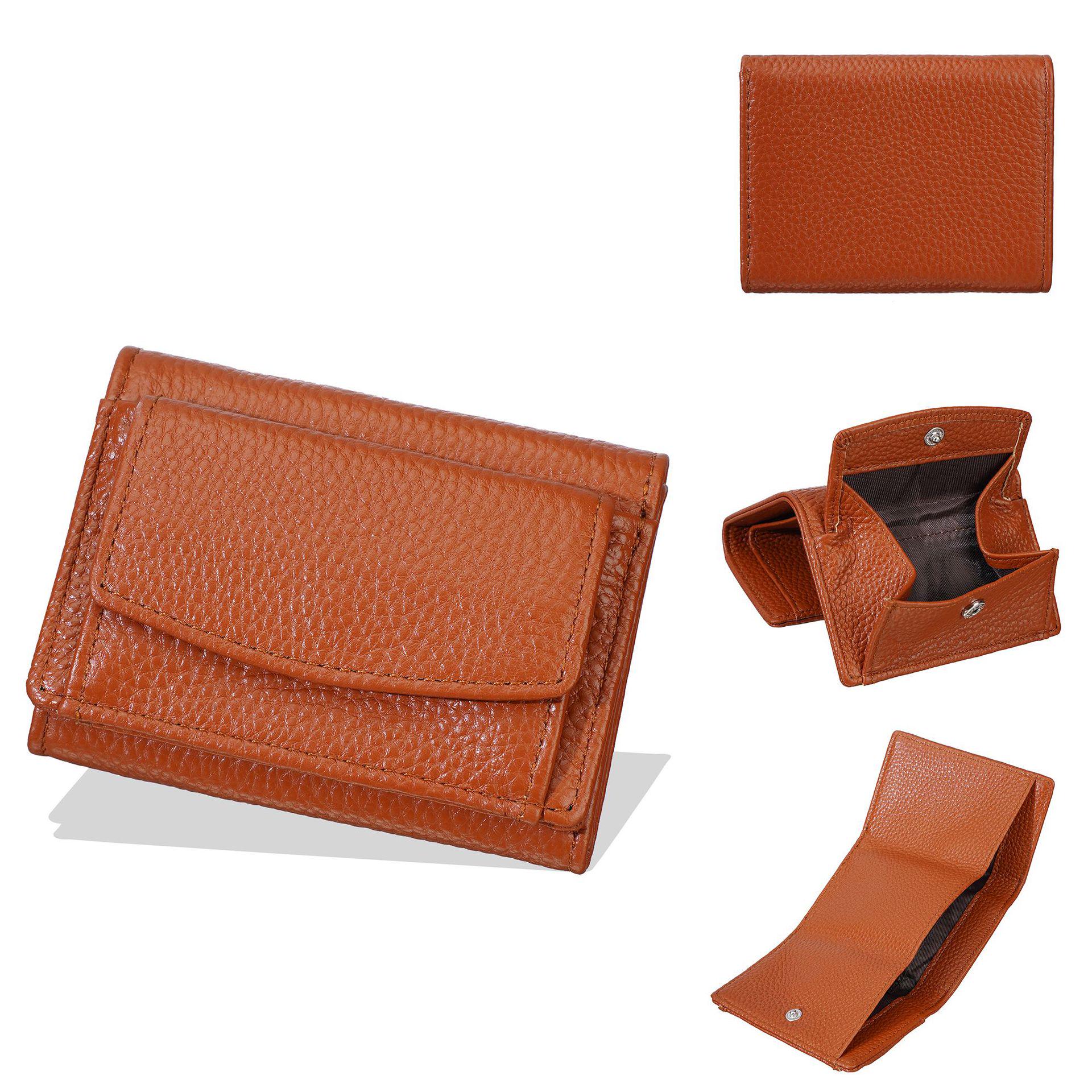 Women s Japanese Style Leather Tri-Fold Wallet - Elegant, Multi-Card, Coin Pocket, Fashionable & Simple