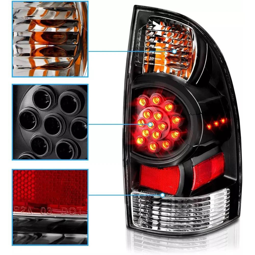 Toyota Tacoma (2005-2015) LED Taillight Assembly with DRL, Brake, and Turn Signals