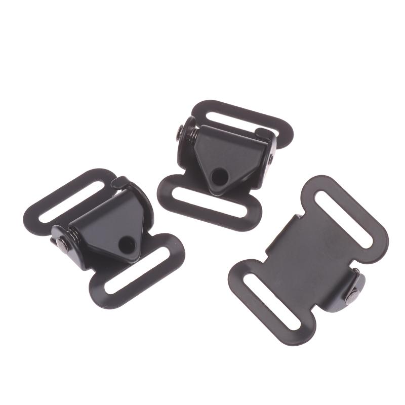 Outdoor Tactical Sling Belt Quick Release Cam Buckle Spring Loaded Slide Buckle Hardware for 25mm Webbing