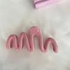 Hair Claw Clip Wavy Candy Color Non Slip Strong Hold Elegant Large Women Long Thick Thin Curly Hair Clamp Fashion Hair Accessories