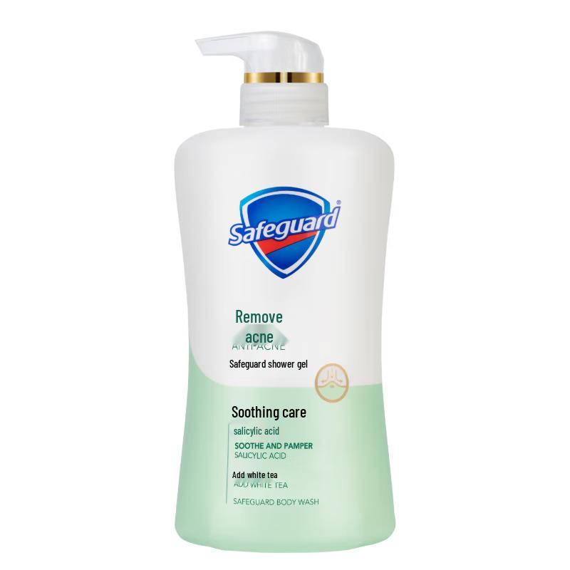Safeguard Anti-Acne White Tea Shower Gel