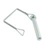 10Pcs Square Lock Pin & 10Pcs Anti-lost Rope Safety Coupler Pin Kit For Trailers