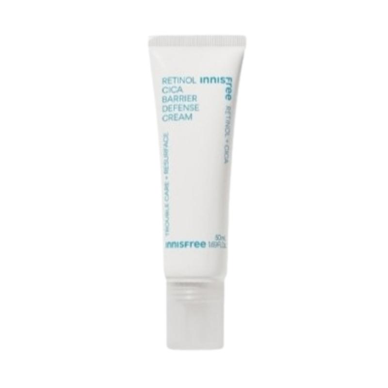 Innisfree Retinol Cica Barrier Cream 50ml | Repairing & Moisturizing Cream for Blemish Marks and Sensitive Skin
