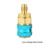 R1234YF High/Low Side Quick Couplers Adapter Kit R1234YF To R134A Conversion Connectors For A/C Refrigerant Charging Hose