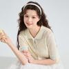 TonLion Women's Short Sleeve Lapel Cardigan