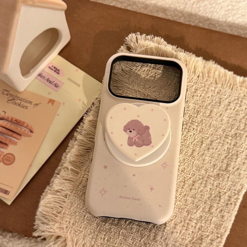 Cute Puppy Phone Case for iPhone 16, iPhone 17, and iPhone 17 Pro Max