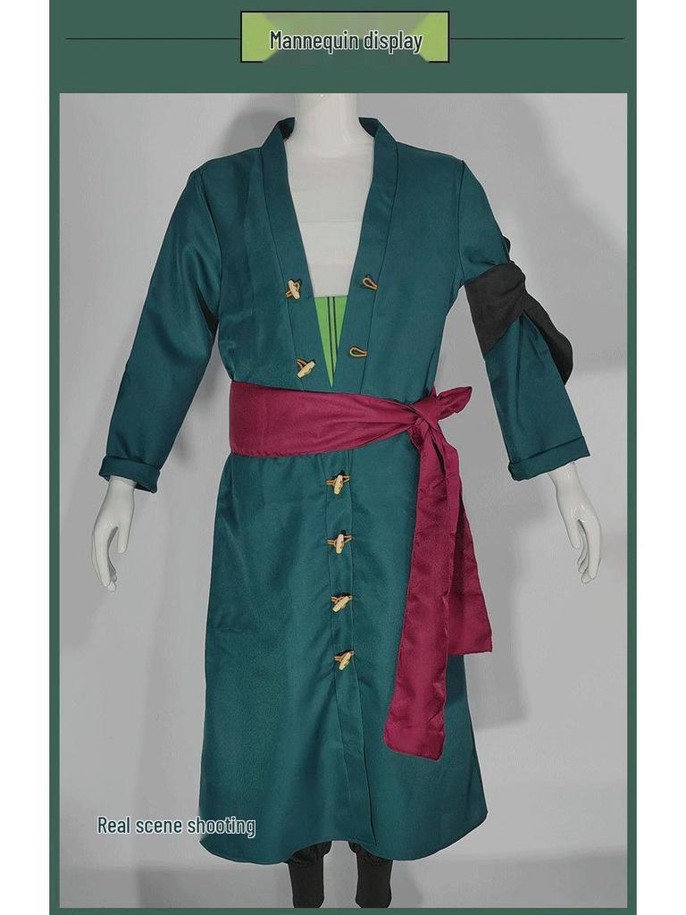 One Piece Zoro Juro Yukata Kimono Cosplay Costume