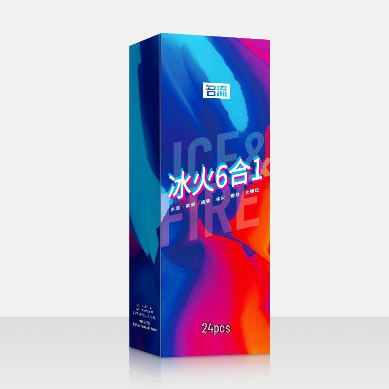 Mingliu Ultra Thin Long-Lasting Dotted Condoms with Hyaluronic Acid - 10 Pack