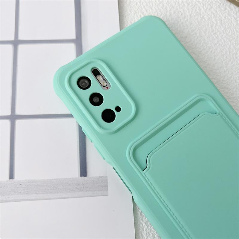 Applicable to Xiaomi Redmi note11Pro mobile phone case second generation card note10 card bag POCOM5S protective case