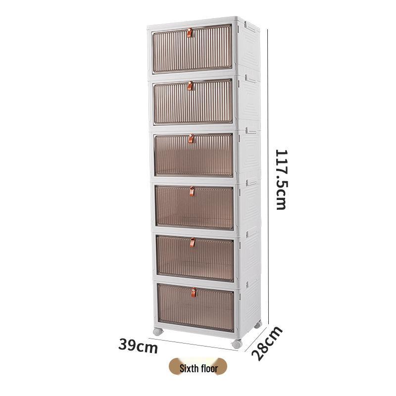 Foldable Drawer and Shoe Storage Cabinet Organizer