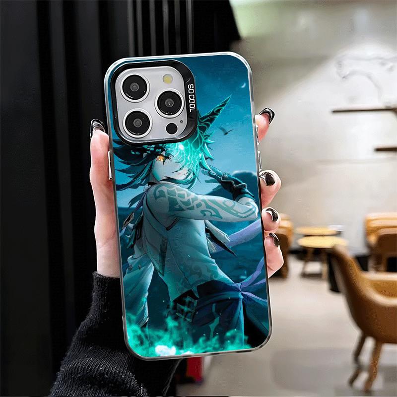 Genshin Impact Xiao Soft Phone Case for iPhone 15 16 17 Pro Max 17Air 16E 14 Plus 13 12 Mini Shockproof Cover Back Shell