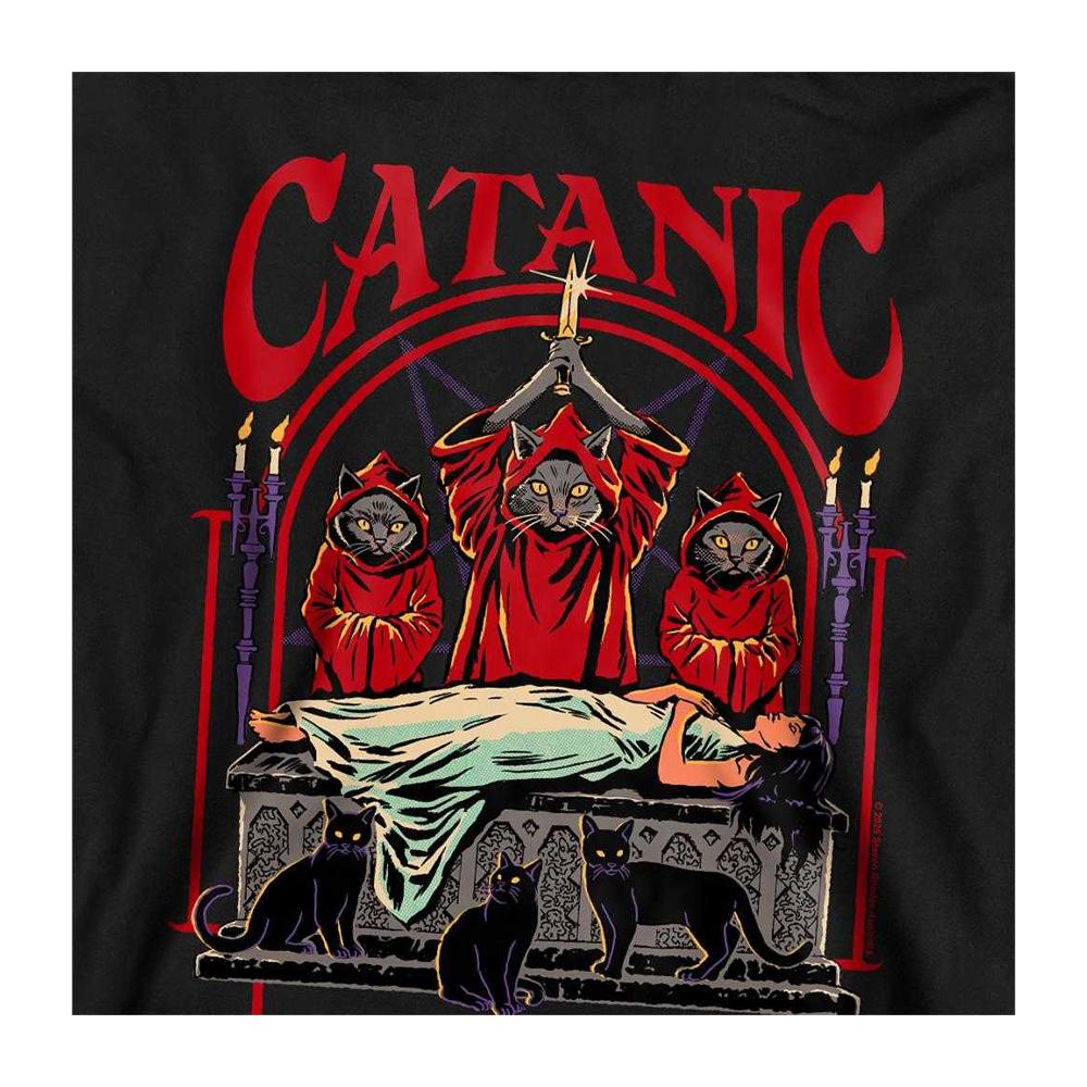 Steven Rhodes Childrens/Kids Catanic Panic Hoodie