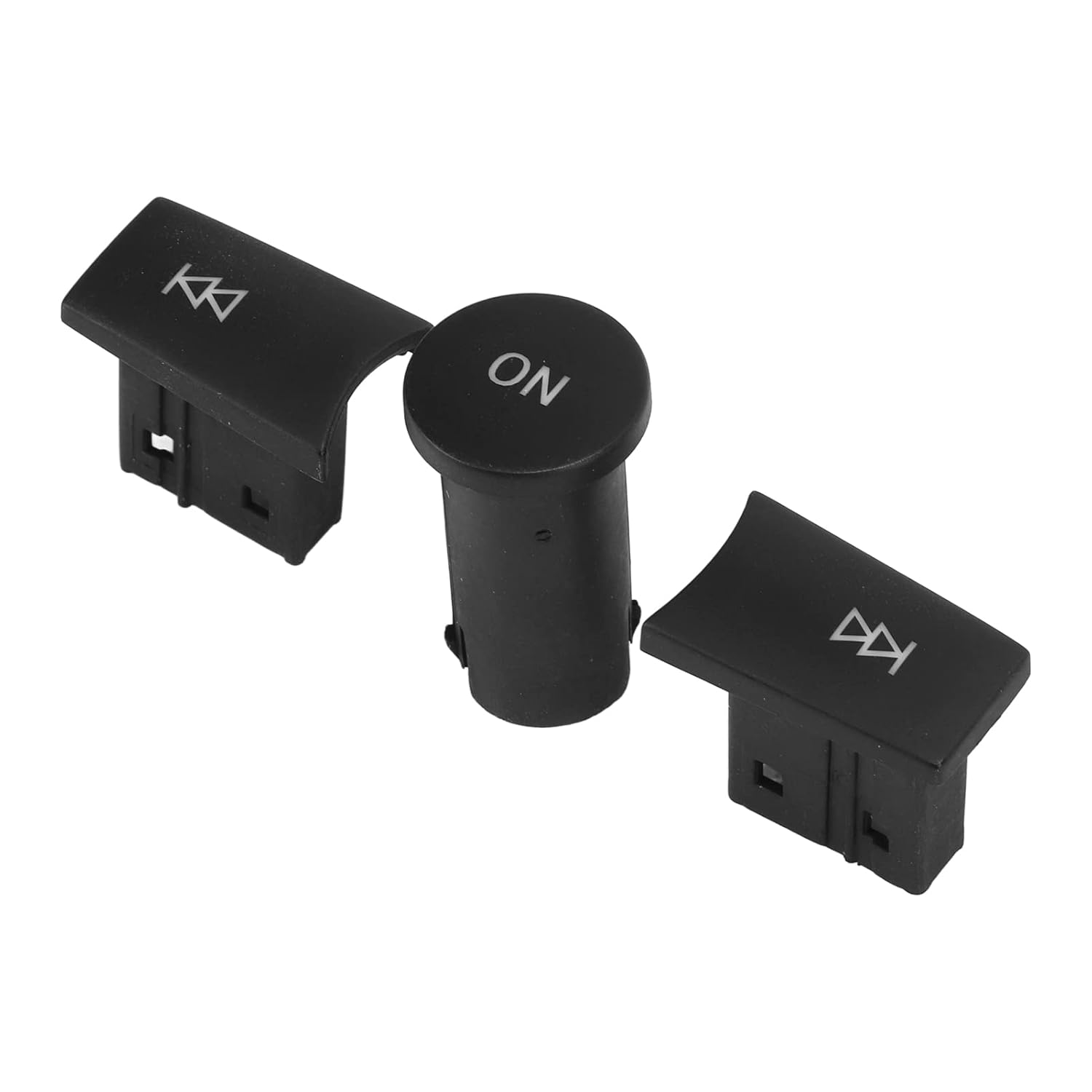 3Pcs Volume Knob,Radio Volume Adjust Control Button Adjust Knob Replacement, Fit for Benz C Class GLK (Matte) Matte