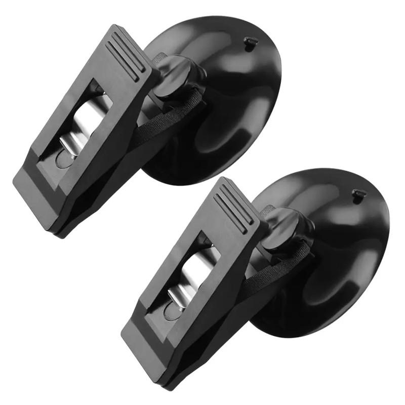 

Инструменты для крепления Присоска Пластик Автомобильное окно Солнцезащитный козырек Черный цвет Удобные зажимы Зажим для полотенца Билет Автомобильный интерьер Крепеж