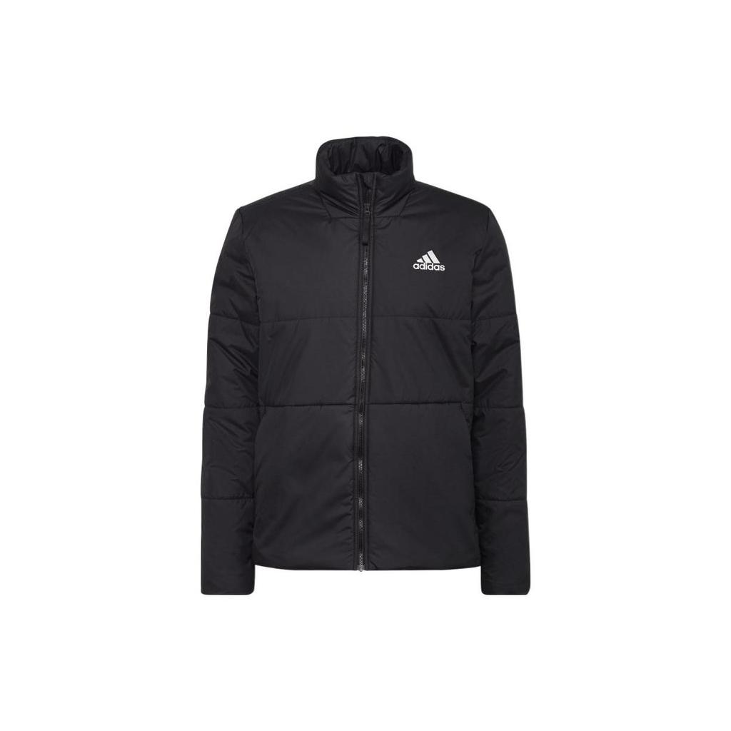 Adidas Puffer Jackets Men's Black Stand Collar Moderate Other HG8758