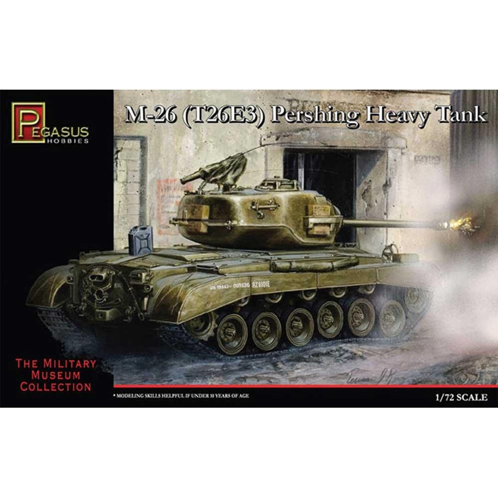 

Американский тяжелый танк Platts Pershing пластиковая модель PH7505 1/72 M-26 (Т-26Е3)