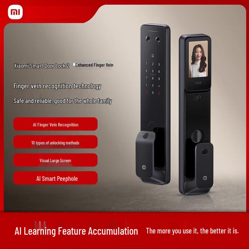 Xiaomi Smart Door Lock 2 Finger Vein Enhanced