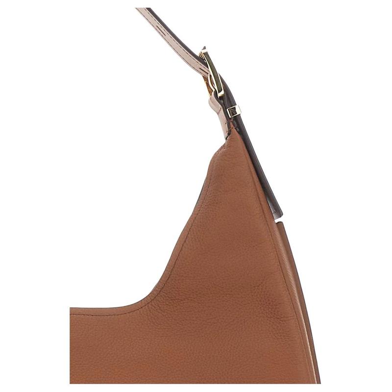 MICHAEL KORS Nolita brand letter logo cowhide handbag regular women's brown