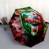 Printed Portugal Football team Folding Umbrella,Outdoor,Leisure,And Travel Umbrella,Durable Umbrella Fabric,Birthday And Holiday Gift