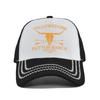 Huangshi Unisex Mesh Baseball Cap - Silk Screen Printed, Washed, Breathable Sun Hat