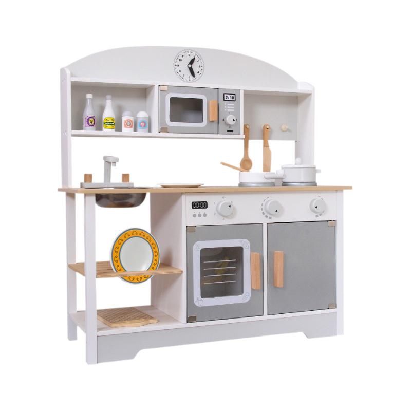 Wooden Japanese Kitchen Pretend Play Set for Toddlers
