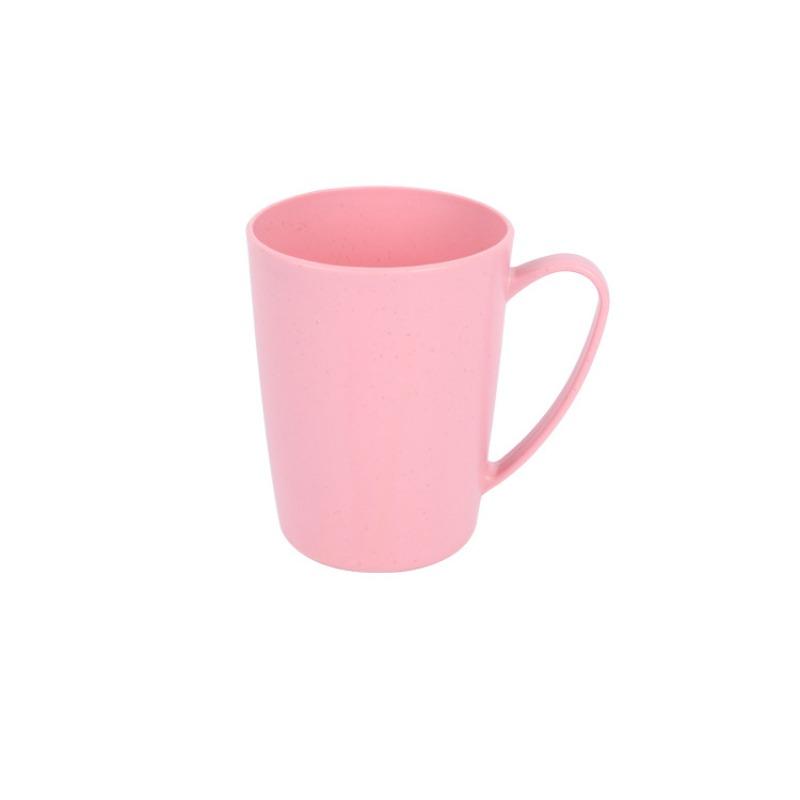 Anti-drop Plastic Water Cup, Wide-mouth Cup, Handle Drinking Cup, with Handle, Malt-flavored Cup, Mug