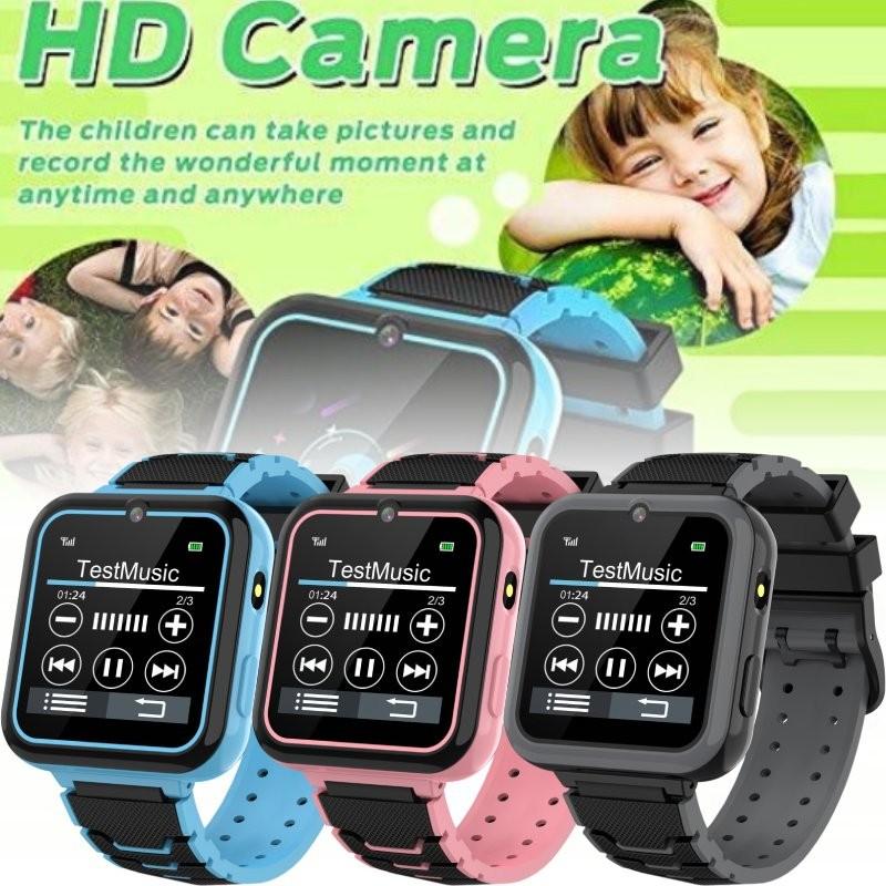 Kids Smartwatch Hd Touch Screen Games Music Two Way Call Calculator Flashlight