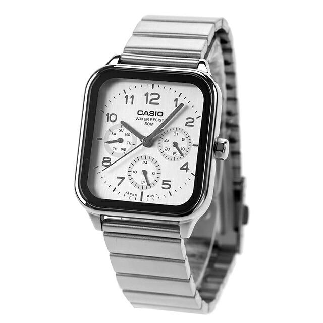 CASIO Standard Quartz Analog Watch Silver Battery-Powered MTP-M306D-7AV Men's