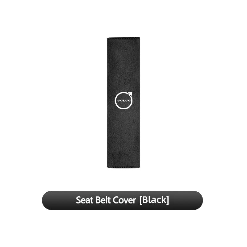 Car Headrest Cover Neck Pillow Auto Seat Belt Shoulder Protect For Volvo Rdesign XC60 XC40 V60 V40 EX30 XC90 S60 C30 V50 V70 S90