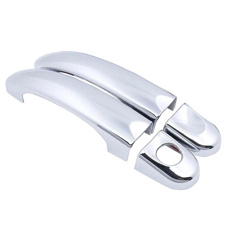 Door Handle Cover For Volkswagen VW New Beetle 1998~2011 Chrome Car Accessories Stickers Trim Set 1999 2001 2003 2005 2007 2010