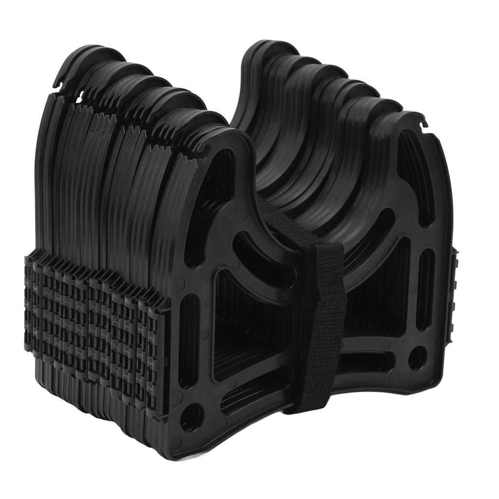 RV Sewer Hose Support Foldable Quick Setup and Collapse Small Storage Sewer Hose Holder Kit for