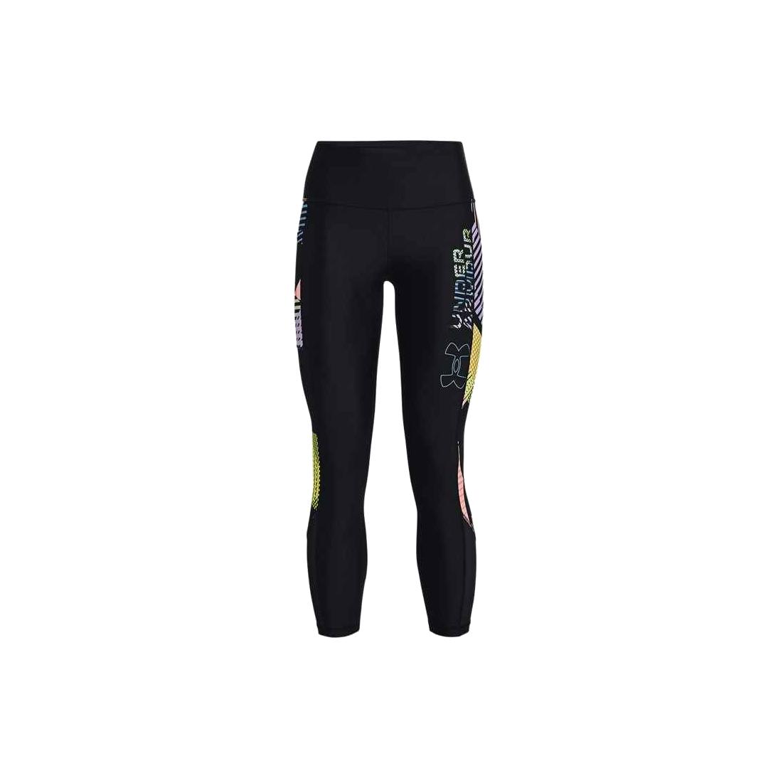 Женские леггинсы для тренировок Under Armour HeatGear® с принтом Черный 1363253-001 S black