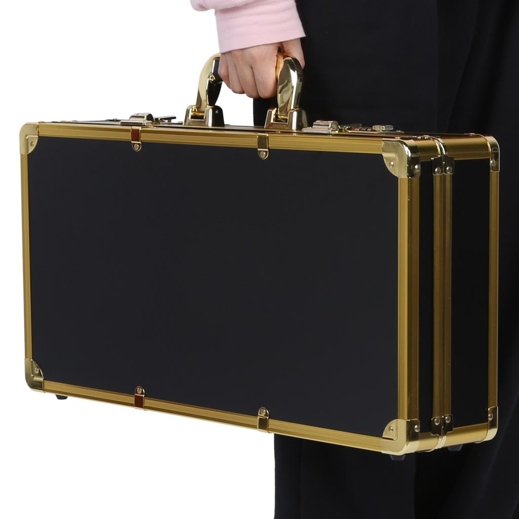 Cutie Depozitare Unelte Coafură Aliaj Aluminiu Foarfece Unelte Coafor Cutie Depozitare