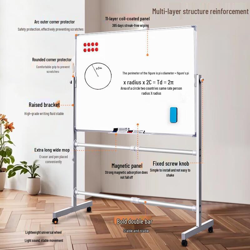 OLOEY Magnetic Whiteboard with Stand