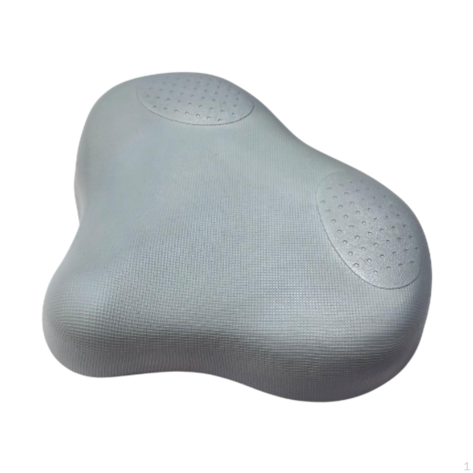 Bike Seat,Wide Bicycle Saddle,Replacement Cushion,Padded,Shock Absorption Exercise Saddle for